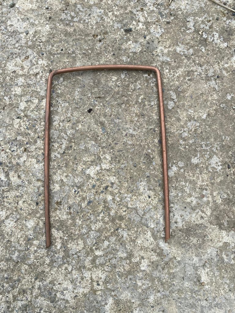 Heavy Duty 15 x 100 Copper Coated Rotated