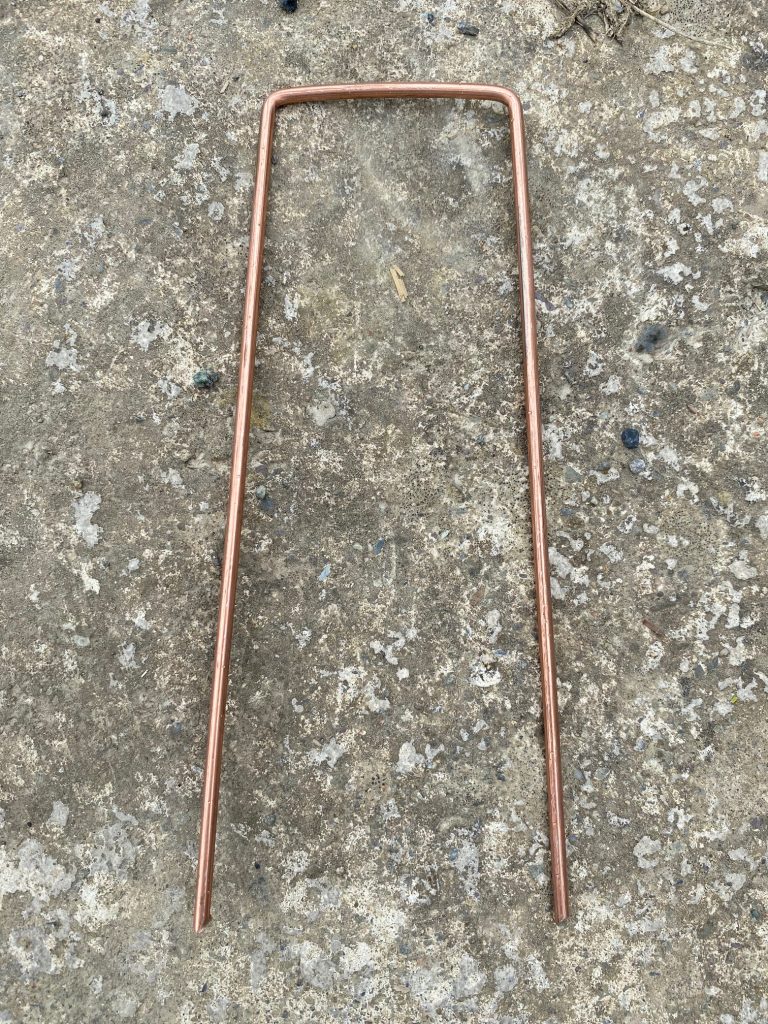 15 x 40mm Copper Coated Rotated