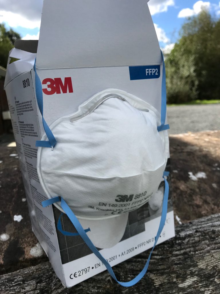 3M Classic Cup Respirator FFP2 Rotated